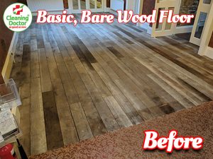 Bare Wooden floor