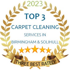 Three Best Rated Carpet Cleaning Birmingham & Solihull