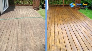 Smartseal deck cleaning