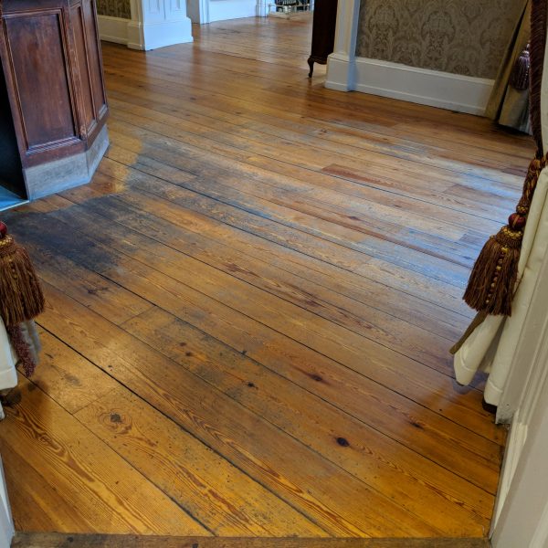 Corick House Wooden Floor Before
