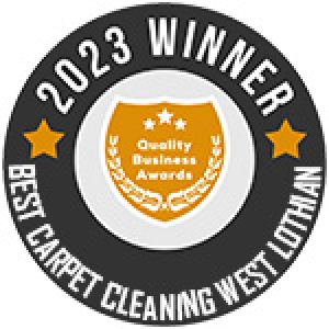 Quality Business Awards Winner 2023, Carpet Cleaning West Lothian