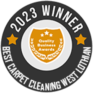 Quality Business Awards Winner 2023, Carpet Cleaning West Lothian